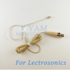 YAM Beige EM2-C5L Earset Microphone For Lectrosonics Wireless Microphone Designed For Children