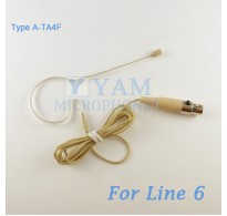YAM Beige EM2-C6K Earset Microphone For Line 6 Wireless Microphone Designed For Children