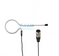 YAM Black EM2-C4AT Earset Microphone For Audio Technica Wireless Microphone Designed For Children