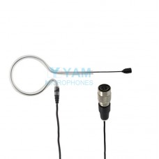 YAM Black EM2-C4AT Earset Microphone For Audio Technica Wireless Microphone Designed For Children