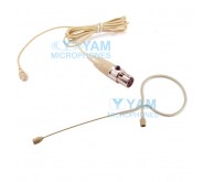 YAM Beige EM5-C3N Headset Microphone For SAMSON Wireless Microphone