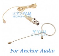 YAM Beige EM5-C4AO Earset Microphone For Anchor Audio Wireless Microphone
