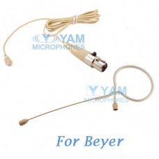 YAM Beige EM5-C4BE Earset Microphone For Beyer Wireless Microphone