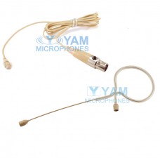 YAM Beige EM5-C5L Headset Microphone For Lectrosonics Wireless Microphone