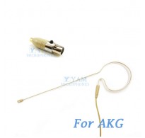 YAM Beige EM6-C3A Earset Microphone For AKG Wireless Microphone