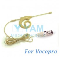 YAM Beige EM8-C3P Earset Microphone For Vocopro Wireless Microphone Designed For Children and Adult