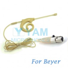 YAM Beige EM8-C4BE Earset Microphone For Beyer Wireless Microphone