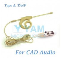 YAM Beige EM8-C4CA Earset Microphone For CAD Audio Wireless Microphone Designed For Children and Adult