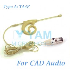 YAM Beige EM8-C4CA Earset Microphone For CAD Audio Wireless Microphone Designed For Children and Adult