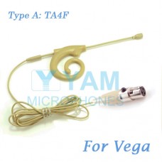 YAM Beige EM8-C4G Earset Microphone For Vega Wireless Microphone Designed For Children and Adult