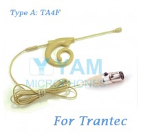 YAM Beige EM8-C4R Earset Microphone For Trantec Wireless Microphone Designed For Children and Adult
