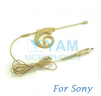 YAM Beige EM8-C4W Earset Microphone For  SONY Wireless Mirophones Designed For Children and Adult