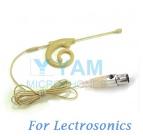 YAM Beige EM8-C5L Earset Microphone For Lectrosonics Wireless Microphone Designed For Children and Adult