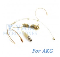 YAM Beige HM3-C3A Headset Microphone For AKG Wireless Microphone