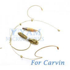 YAM Beige HM3-C4C Headset Microphone For Carvin Wireless Microphone