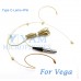 YAM Beige HM3-C4G Headset Microphone For Vega Wireless Microphone