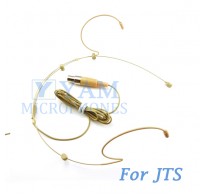 YAM Beige HM3-C4J Headset Microphone For JTS Wireless Microphone