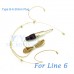 YAM Beige HM3-C6K Headset Microphone For Line 6 Wireless Microphone