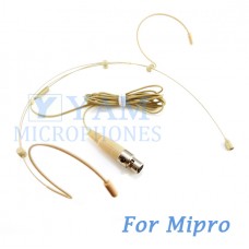 YAM Beige HM3-C4M Headset Microphone For Mipro Wireless Mirophone