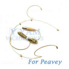 YAM Beige HM3-C4Q Headset Microphone For Peavey Wireless Mirophone
