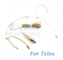 YAM Beige HM3-C4TE Headset Microphone For Telex Wireless Microphone