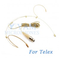 YAM Beige HM3-C4TE Headset Microphone For Telex Wireless Microphone