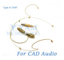 YAM Beige HM3-C4CA Headset Microphone For CAD Audio Wireless Microphone