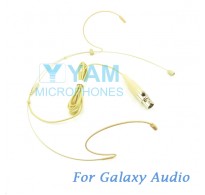 YAM Beige HM1-C3G Headset Microphone For Galaxy Audio Wireless Microphone