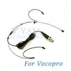YAM Black HM1-C3P Headset Microphone For Vocopro Wireless Microphone