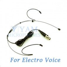 YAM Black HM1-C4AV Headset Microphone For Electro-Voice Wireless Microphone