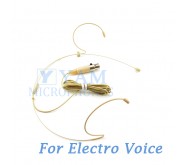 YAM Beige HM1-C4AV Headset Microphone For Electro-Voice Wireless Microphone