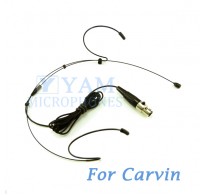 YAM Black HM1-C4C Headset Microphone For Carvin Wireless Microphone