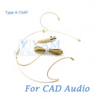 YAM Beige HM1-C4CA Headset Microphone For CAD Audio Wireless Microphone