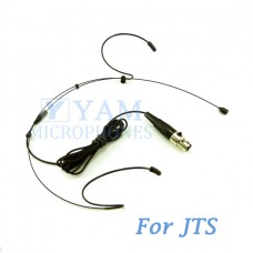 YAM Black HM1-C4J Headset Microphone For JTS Wireless Microphone