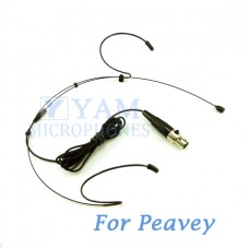 YAM Black HM1-C4Q Headset Microphone For Peavey Wireless Mirophone