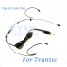 YAM Black HM1-C4R Headset Microphone For Trantec Wireless Microphone
