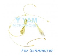 YAM Beige HM1-C4SE Headset Microphone For Sennheiser Wireless Microphone
