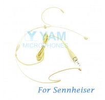 YAM Beige HM1-C4SE Headset Microphone For Sennheiser Wireless Microphone