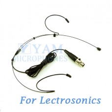 YAM Black HM1-C5L Headset Microphone For Lectrosonics Wireless Microphone
