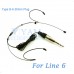 YAM Black HM1-C6K Headset Microphone For Line 6 Wireless Microphone