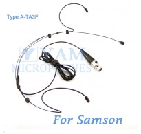 YAM Black HM3-C3N Headset Microphone For SAMSON Wireless Microphone