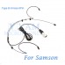 YAM Black HM3-C3N Headset Microphone For SAMSON Wireless Microphone