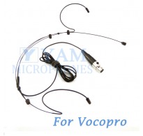 YAM Black HM3-C3P Headset Microphone For Vocopro Wireless Microphone
