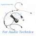 YAM Black HM3-C4AT Headset Microphone For Audio Technica Wireless Microphone