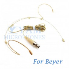YAM Beige HM3-C4BE Headset Microphone For Beyer Wireless Microphone