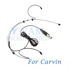 YAM Black HM3-C4C Headset Microphone For Carvin Wireless Microphone