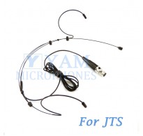 YAM Black HM3-C4J Headset Microphone For JTS Wireless Microphone