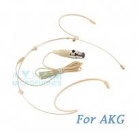 YAM Beige HM5-C3A Headset Microphone For AKG Wireless Microphone