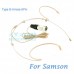 YAM Beige HM5-C3N Headset Microphone For SAMSON Wireless Microphone