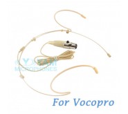 YAM Beige HM5-C3P Headset Microphone For Vocopro Wireless Microphone